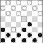 Checkers gameplay screenshot