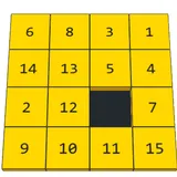Fifteen Slide gameplay screenshot