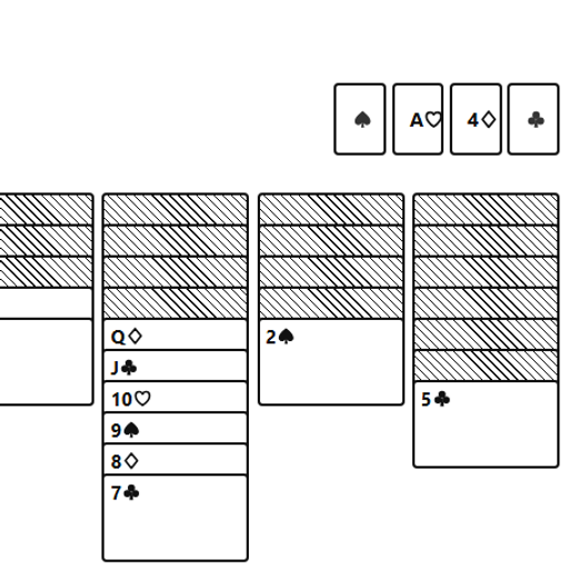 Klondike Solitaire gameplay screenshot