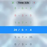Math Sprint Game gameplay screenshot