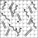 Snakes and Ladders gameplay screenshot